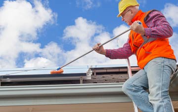 Sanna soft wash roof cleaning